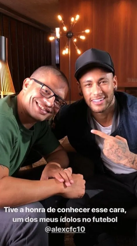 Neymar'dan Alex de Souza paylaşımı! - 1