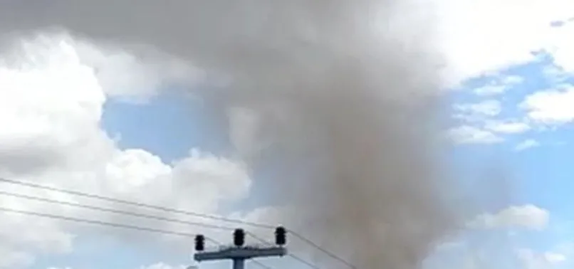 Tekirdağ’da korkutan hortum! O anlar kamerada