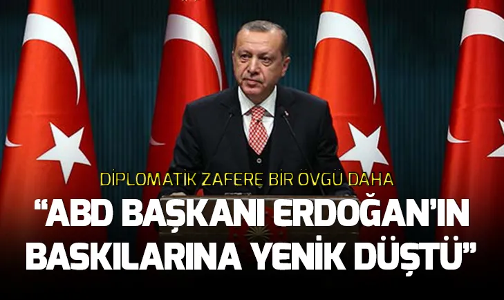 Le Monde gazetesi: ABD Başkanı, Erdoğanın baskılarına yenik düştü