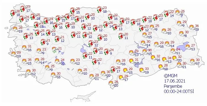 Meteoroloji uyardı! 5 günlük SON DAKİKA hava durumu tablosu | Ankara İzmir İstanbul’da hava nasıl olacak? - 16