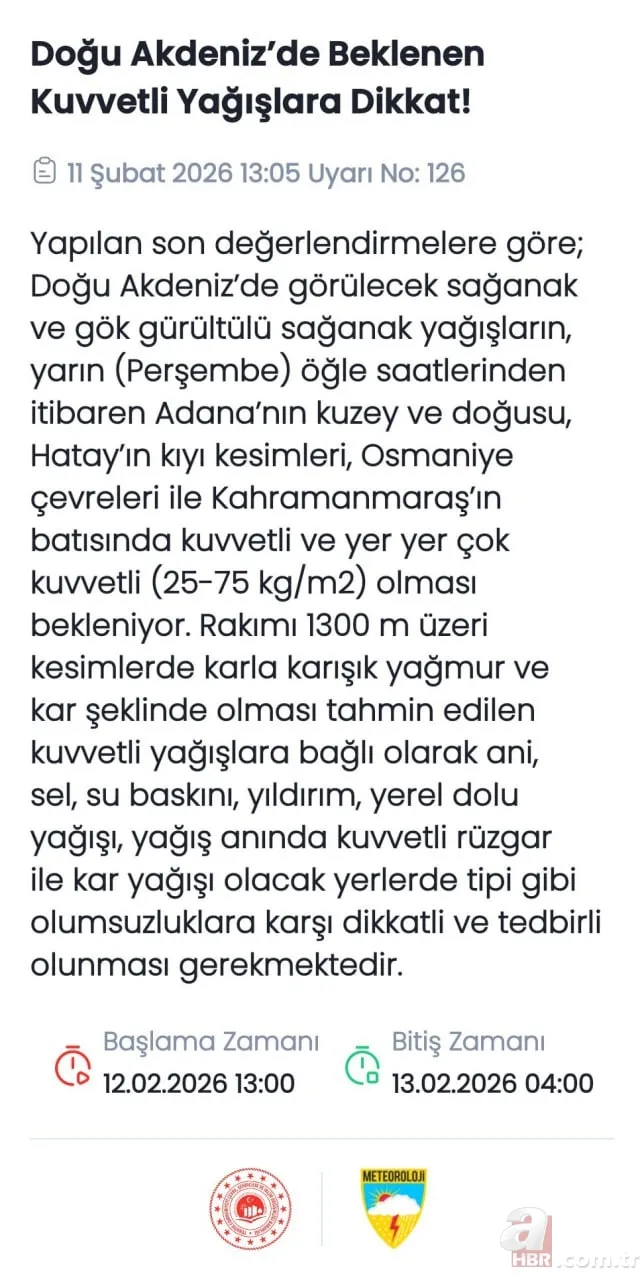 Önce sağanak ardından bahar havası: İstanbul için 2 günlük alarm verildi! 3 il sarı kodda 9