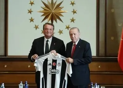 Başkan Erdoğan, Beşiktaş kulübünü ağırladı!