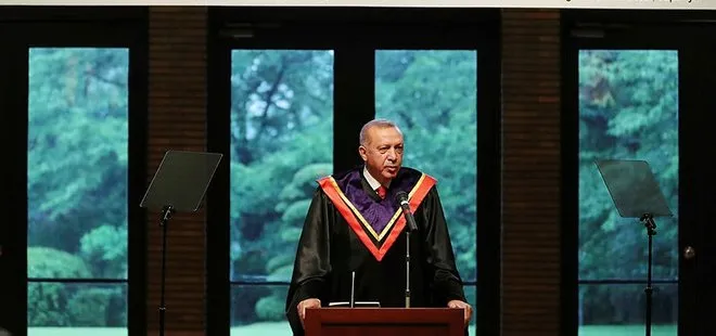 Son dakika: Başkan Erdoğan’a Japonya’da fahri doktora verildi
