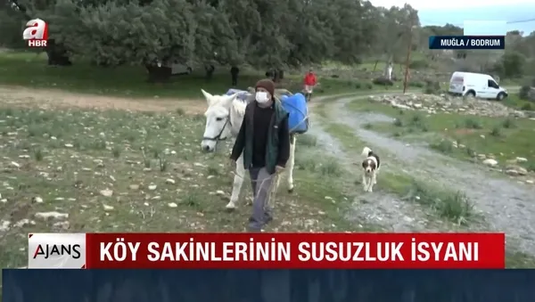 Turizm cenneti Bodrum'da suyu olmayan köy! - 1