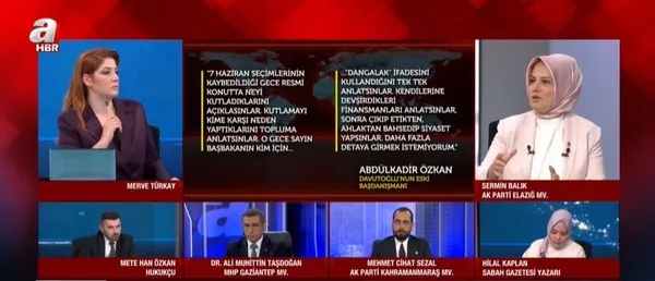 Ahmet Davutoğlu AK Parti ile Recep Tayyip Erdoğan’ın arasındaki bağı kesmek istedi! CHP ile ittifak gündeme geldi! AK Parti Milletvekili Sermin Balık açıkladı