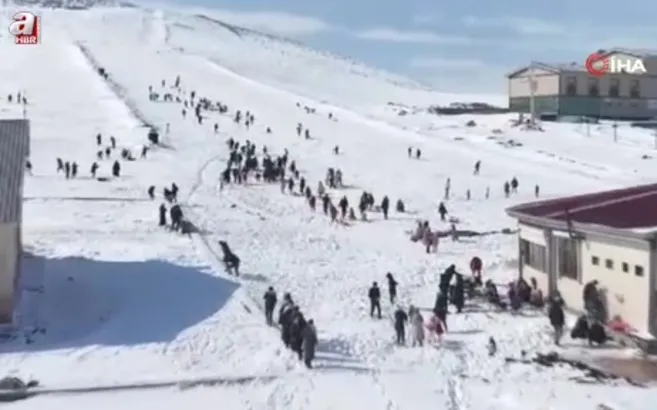 Karacadağ Kayak Merkezi sezonu açtı