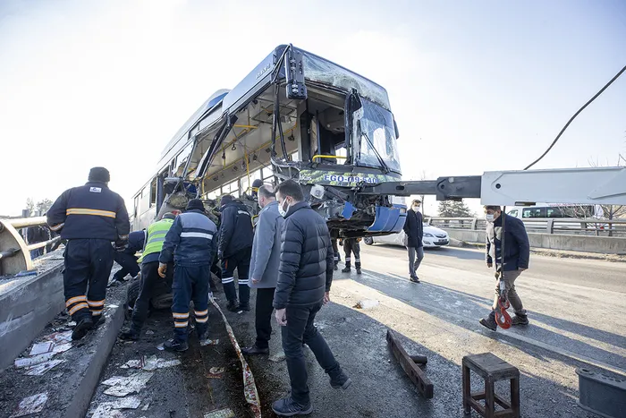 Ankara’da kaza yapan EGO şoförünün kanında sentetik uyuşturucu tespit edildi - 1