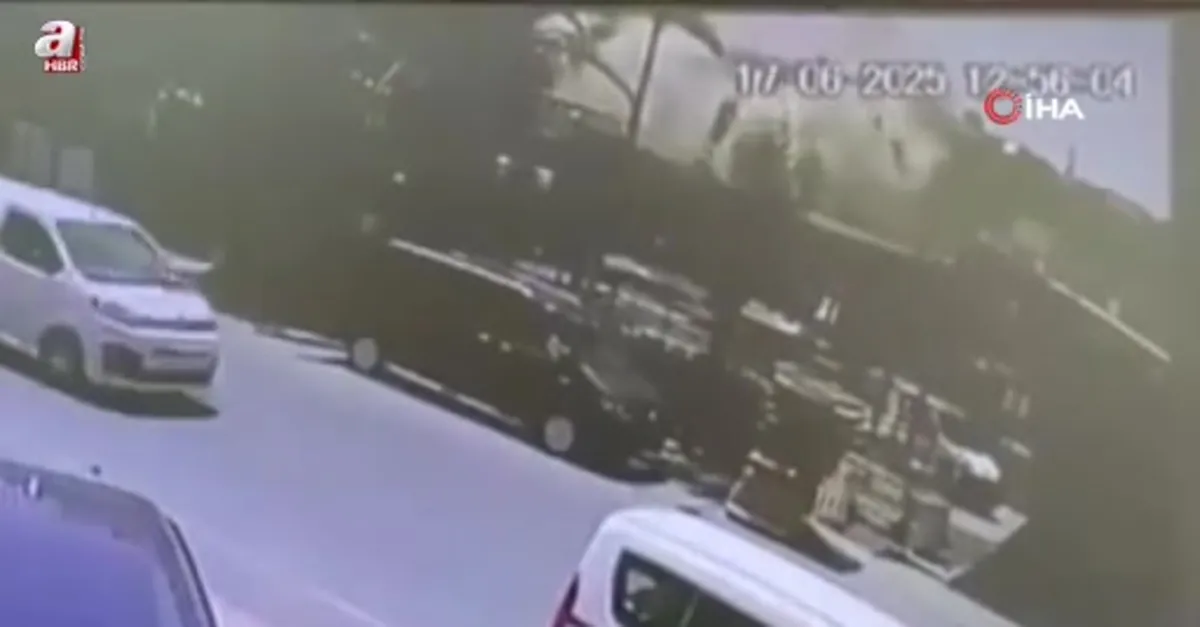 İş yerinin buhar kazanı böyle patladı