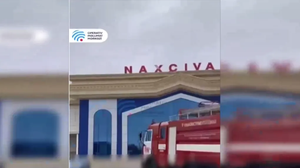 İran'a ait İHA Nahçıvan Havaalanı'na düştü