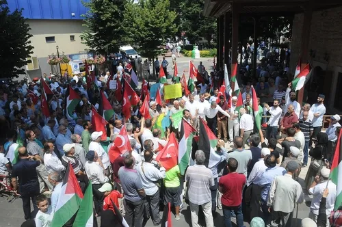 Türkiye Mescid-i Aksa için ayakta - 3