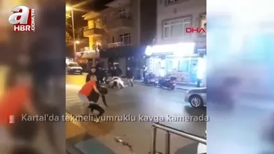 Tekmeledi sonra yerde sürükledi