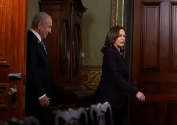 Kamala Harris, katil Netanyahu iler görüştü: Gazze'deki trajediye sessiz kalmayacağım