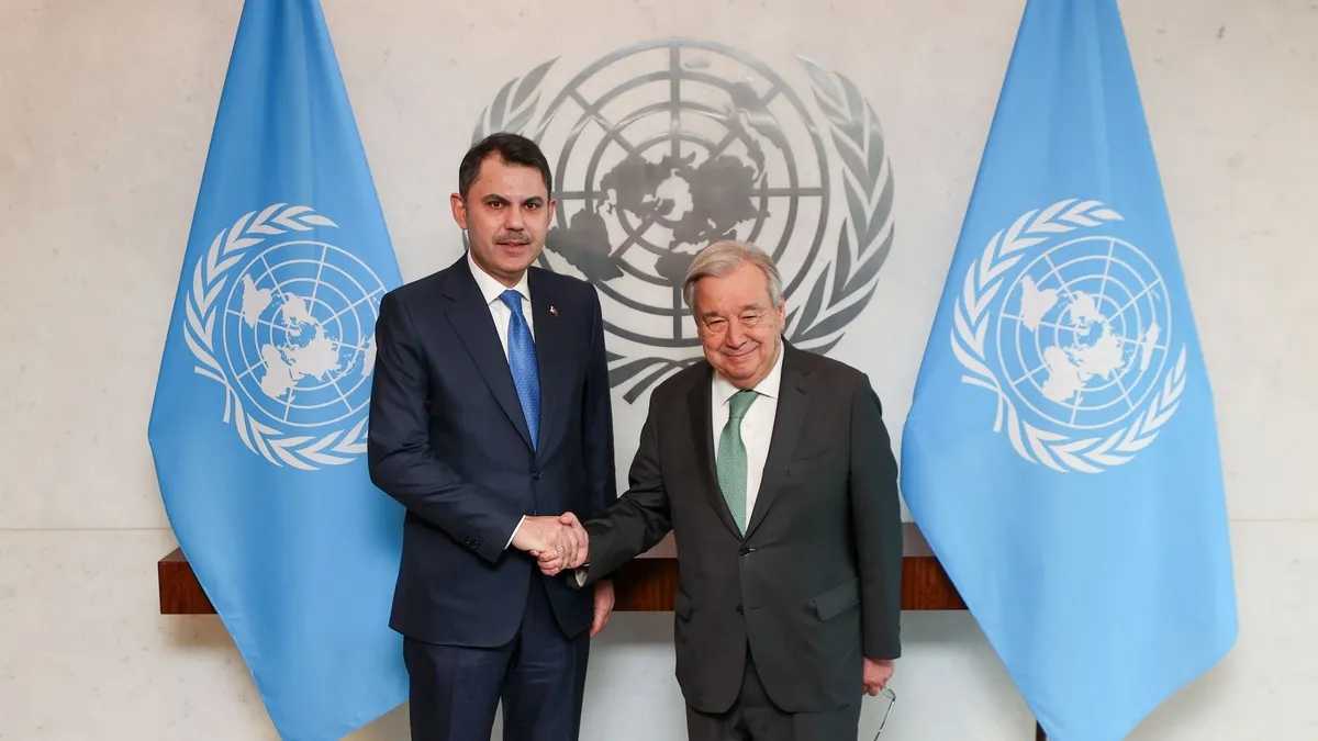 Bakan Kurum’dan ABD’de Sıfır Atık ve COP31 diplomasisi