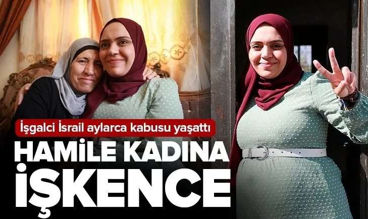 İşgalci İsrail’den hamile kadına işkence! Filistinli Enhar ed-Diyk yaşadıklarını anlattı