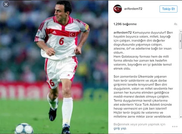 Arif Erdem'den FETÖ açıklaması - 1