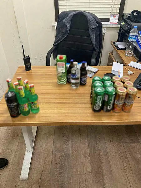 Düzce’de kısıtlamada evlere içki taşıyan taksiciye 6 bin 150 lira ceza kesildi - 1