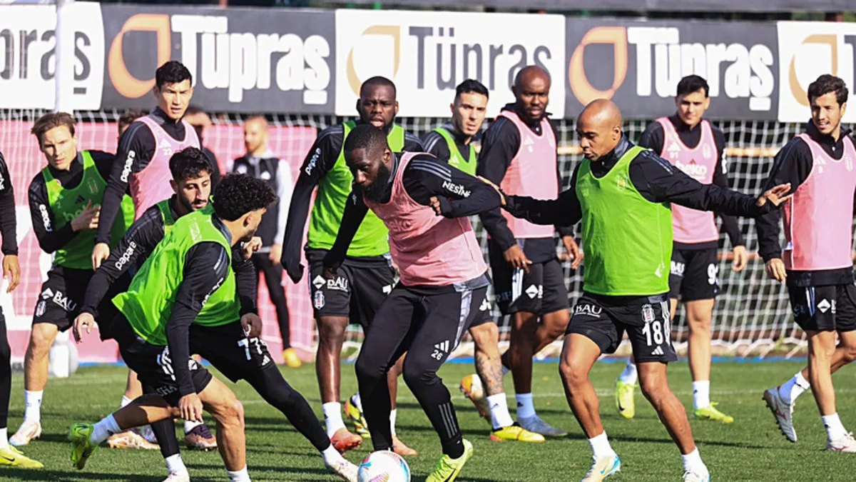 Beşiktaş Hatayspor maçının hazırlıklarını tamamladı