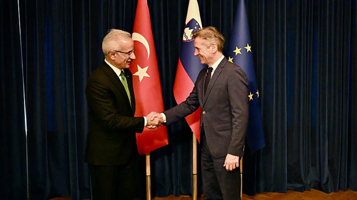 Bakan Uraloğlu Slovenya Başbakanı Golob ile görüştü