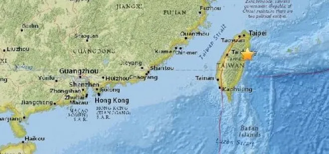 Tayvan’da şiddetli deprem! Otel çöktü!