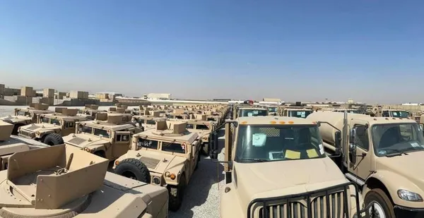ABD'den Peşmerge'ye yardım! Onlarca araç verildi - 5