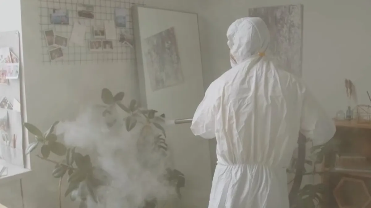 İlaçlanan oda 3 gün boş kalmalı