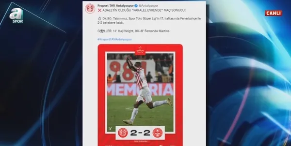 Erman Toroğlu Antalyaspor’un VAR kararıyla iptal edilen golünü yorumladı: Bir puanı yendi!