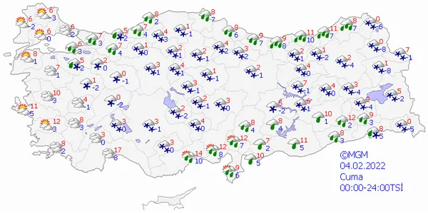 Meteoroloji'den flaş kar ve don uyarısı! İstanbul ve Ankara'ya kar yağacak mı? Hafta sonu hava nasıl olacak? - 10
