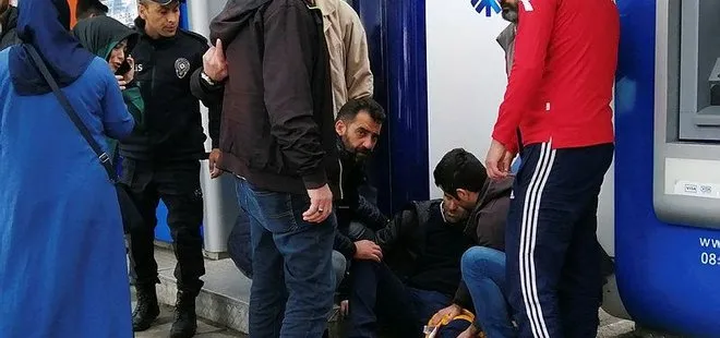 Samsun’da dehşet dolu anlar! ATM sırasında silahlı saldırı
