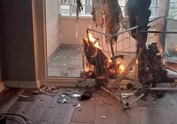 Balıkesir'de doğalgaz patlaması!