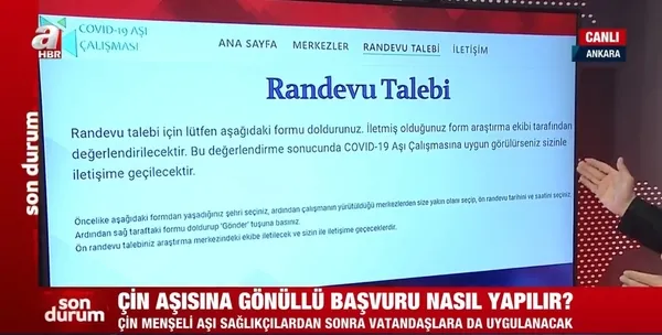 Çin'in Kovid-19 aşısı için başvurular başladı | Peki internetten nasıl başvuru yapılır? Kimler başvurabilir? İşte yanıtı - 3