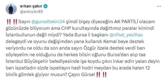 İstanbullunun parasını delegelere saçtılar! CHP isimden Ekrem İmamoğlu itirafı: Kemal Kılıçdaroğlu için talimat aldım