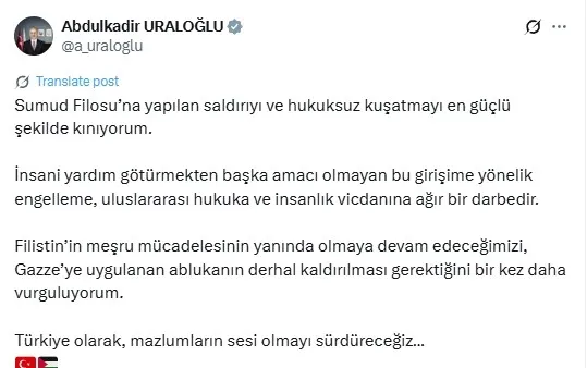 katil-israilden-sumud-filosuna-yasa-disi-engelleme-kabineden-sert-tepkiler-bu-saldiri-dusmanca-ve-barbarca-1759359935970.jpeg Ulaştırma ve Altyapı Bakanı Abdulkadir Uraloğlu'nun yaptığı yazılı açıklama (X)
