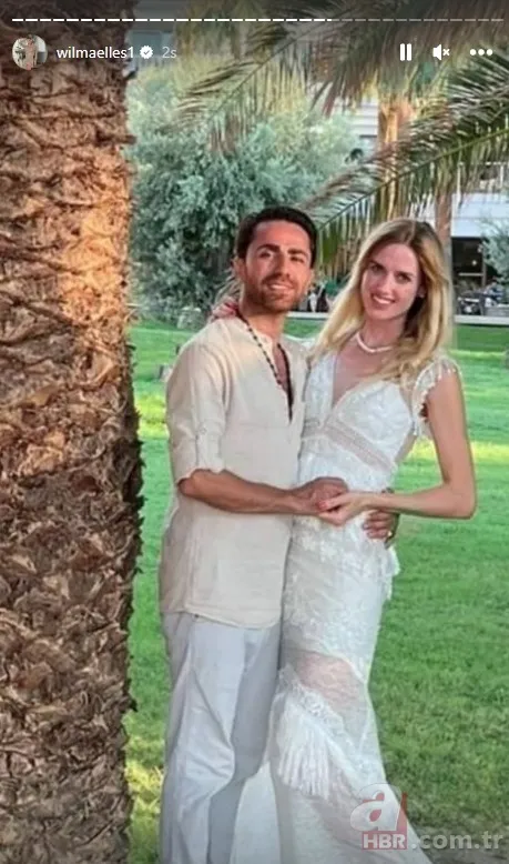 Wilma Elles nikah pozlarını peş peşe paylaştı! Meğer 2 tane... Öyle Bir Geçer Zaman Ki’nin Caroline’i Willma Elles İzmir’de evlendi! 8