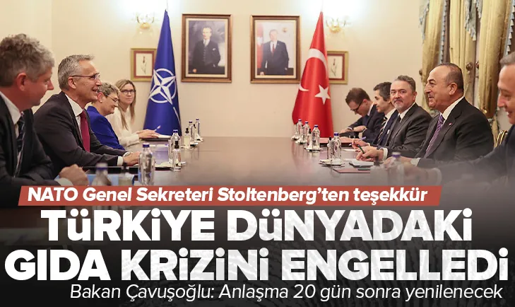 Türkiye gıda krizini önledi