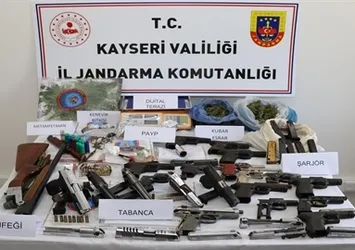 Kayseri'de uyuşturucu operasyonu: 30 gözaltı
