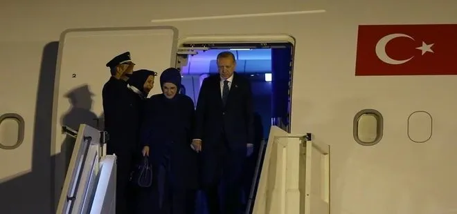 Başkan Erdoğan gece saatlerinde yurda döndü