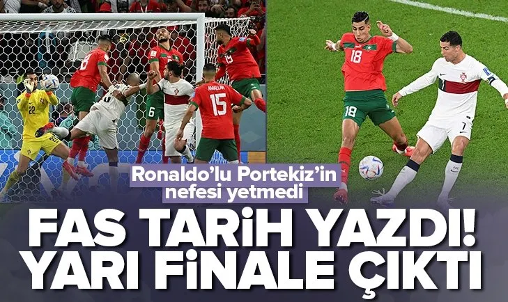 Portekiz’i mağlup eden Fas yarı finalde