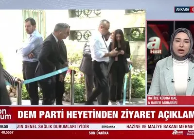 DEM Parti heyetinden ziyaret açıklaması