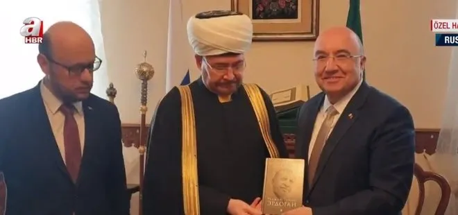 Rusya Müftüler Konseyi Başkanı Ravil Gaynuddin: Başkan Erdoğan’ı Rusya Müslümanlarına hitap edip ve namaz kılmaya bekliyoruz