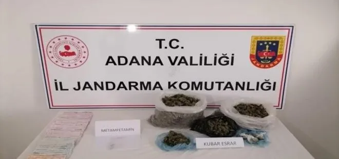 Adana'da uyuşturucu operasyonu! 3 zanlı yakalandı