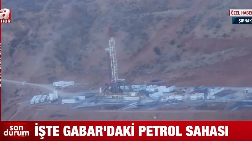 İşte Gabar’daki PETROL sahası! A Haber havadan görüntüledi