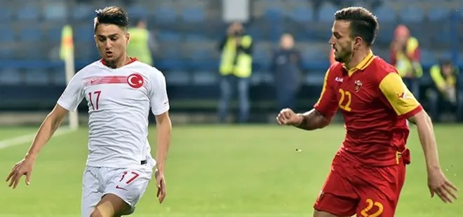 Türkiye A Milli Futbol Takımı,  Karadağ’ı deplasmanda 2-2 berabere kaldı