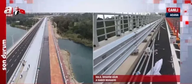 Adana 15 Temmuz köprüsü açılıyor! Yüzde 42’si tamamlanan projeyi CHP’li belediye yarım bırakmıştı