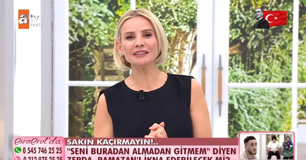 Esra Erol 1 Kasım Çarşamba yayın izle