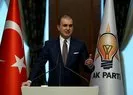 AK Parti Sözcüsü Ömer Çelikten CHPnin darbe iftiralarına tepki