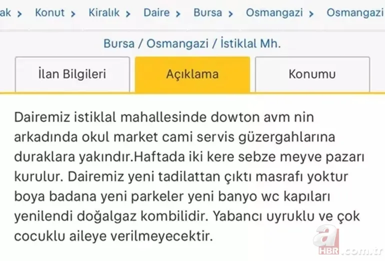 Kiralık ev ilanında bunu yazan yandı! Cezaya davetiye çıkarıyor 11