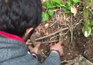 Giresun’da yakalanan PKK'lı terörist, arazide yaşam koşullarını anlattı