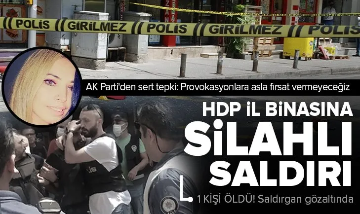 HDP İzmir İl Başkanlığı’na saldırı!
