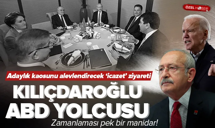 Kemal Kılıçdaroğlu ABD yolcusu!