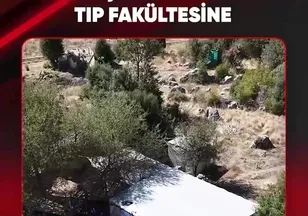 ÇADIRDAN TIP FAKÜLTESİNE